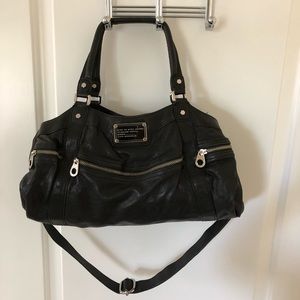MARC BY MARC JACOBS black leather satchel